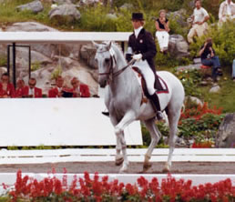 Dorothy Morkis and Monaco at the Olympics